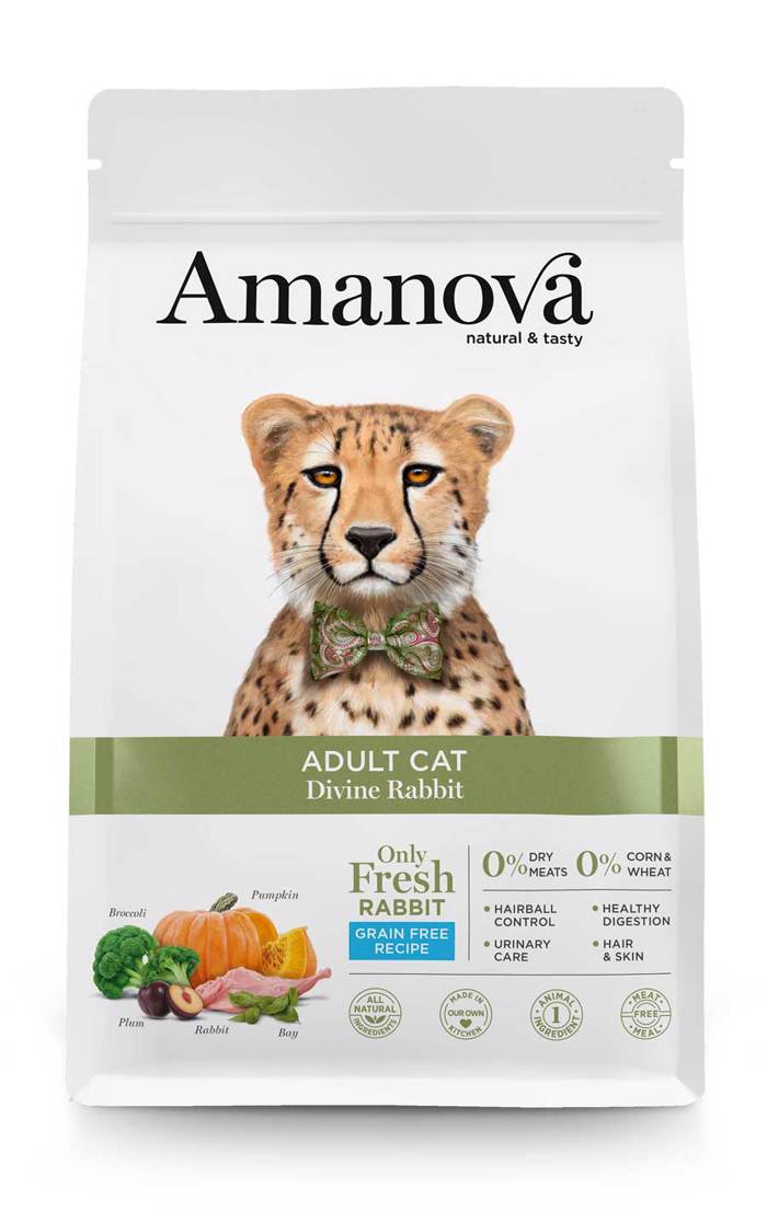 AMANOVA XIRA TROFI GTAS ADULT CAT DIVINE RABBIT 1.5KG
